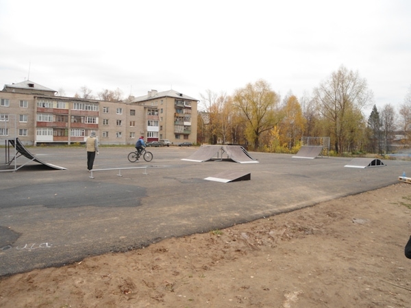 Скейт-парк в г. Аша, Челябинская область