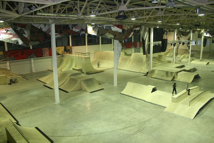 Крытый скейт-парк в г. Красноярск, “Sportex”