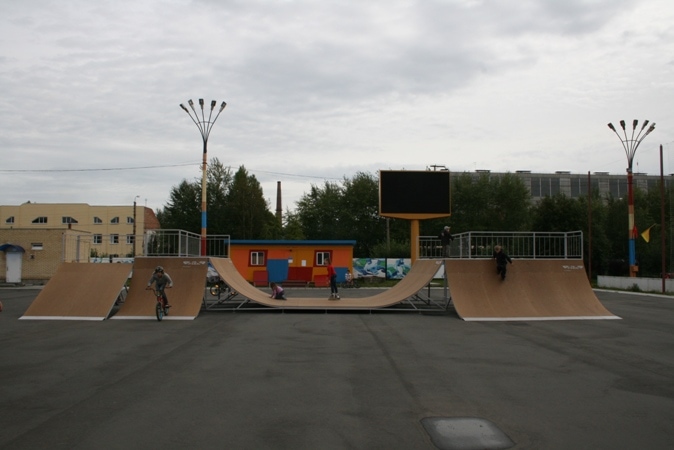 Скейт-парк в г. Северодвинск, Архангельская обл.