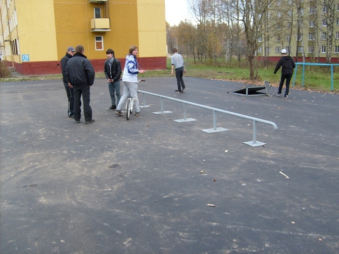 Скейт-парк в г.Десногорск