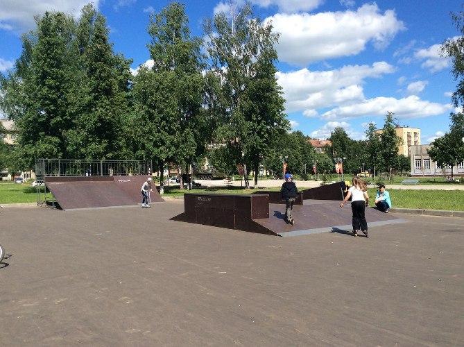 Скейт-парк в г.Йошкар Оле!