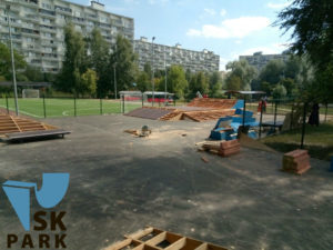 Компания SKpark приступила к монтажу скейт-парка в Зеленограде
